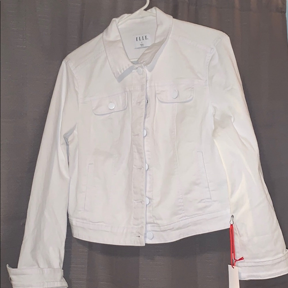 White Denim Jacket